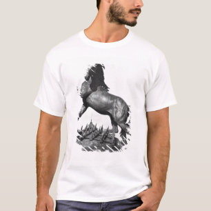Camiseta Cavalo com uma grade