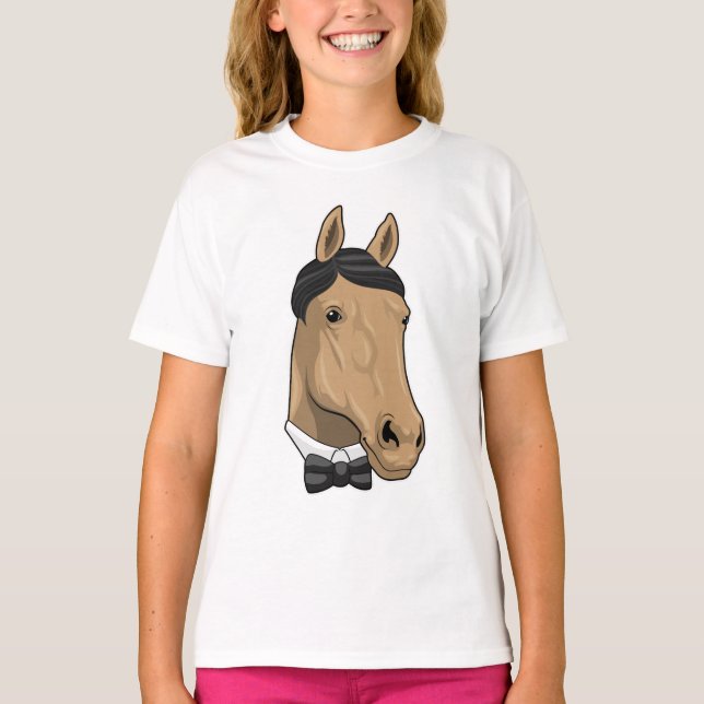 Camiseta Cavalo como cavalheiro com Arco (Frente)