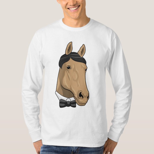 Camiseta Cavalo como cavalheiro com Arco (Frente)