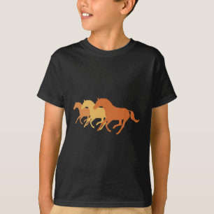 Camiseta Cavalo Corrente (Laranja)