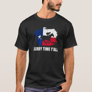 Camiseta Cavalo Corrida de Cavalos Derby Hora Gente Cavalo