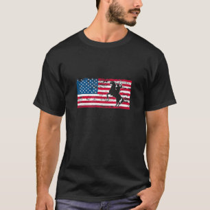 Camiseta Cavalo da Bandeira Americana Disturbada 4