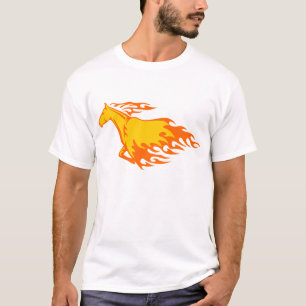 Camiseta Cavalo da chama