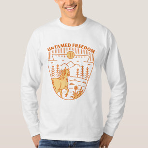 Camiseta Cavalo da Liberdade Indomável