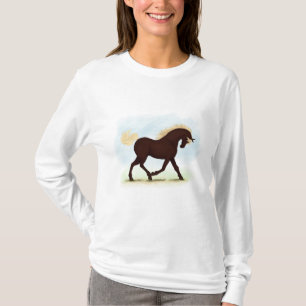 Camiseta Cavalo da Montanha Rochosa