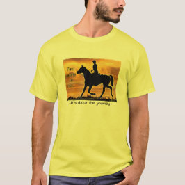 Camiseta Cavalo da resistência de dois corações