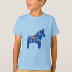 Camiseta Cavalo Dala Azul