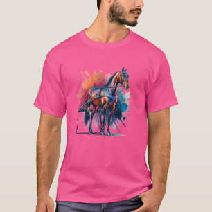 Camiseta Cavalo de Arroz - Presente para Race Horse Lover,