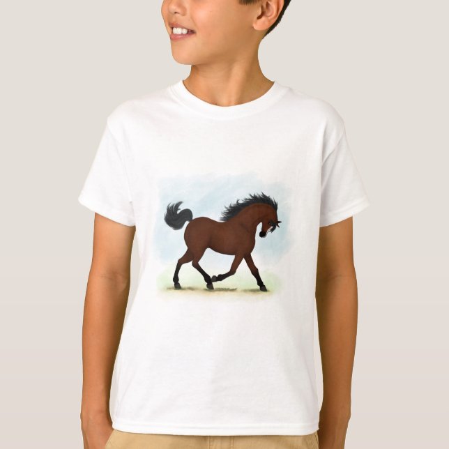 Camiseta Cavalo de Baía com Blaze (Frente)