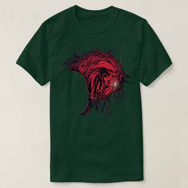 Camiseta Cavalo de cavalo2 (Frente do Design)