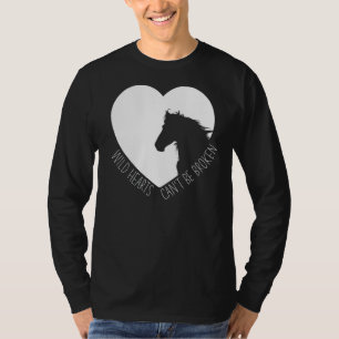 Camiseta Cavalo de Cavalo de Coração Selvagem