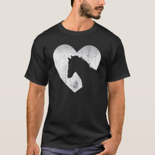 Camiseta Cavalo de Cavalo Silhueta Cavalo Andando