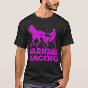 Camiseta Cavalo de Corrida de Cavalo de Harness