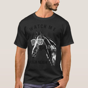 Camiseta Cavalo de Corrida Olha Me Relinchar Relinchar