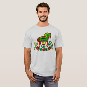 Camiseta Cavalo de Dala do escandinavo!