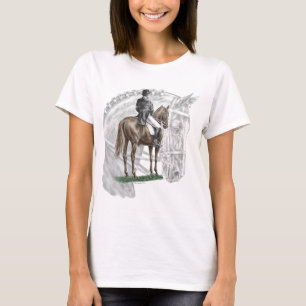 Camiseta Cavalo de Dressagem de X-Halte