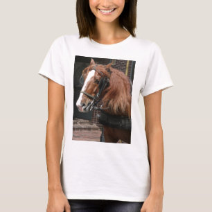 Camiseta Cavalo de esboço