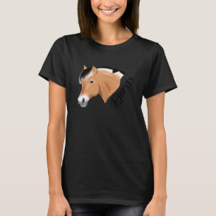 Camiseta Cavalo De Fjord Norueguês Para Fjords Dark Rider
