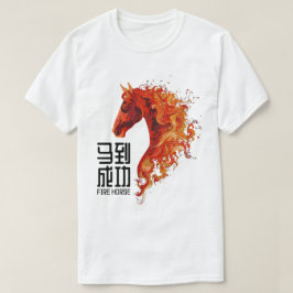 Camiseta Cavalo de Fogo