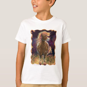 Camiseta Cavalo de Fogo Fofo Frente e Verso