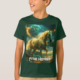 CAMISETA CAVALO DE FOGO - ZODÍACO CHINÊS -