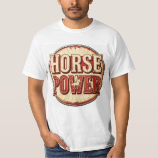Camiseta cavalo de força