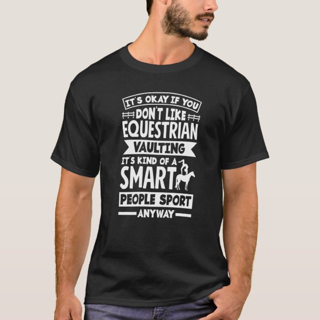Camiseta Cavalo de Ginástica Equestre (Frente)