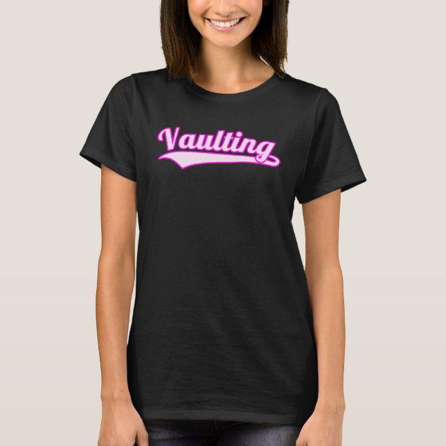 Camiseta Cavalo de Ginástica Equestre de Voltaria Equipe (Frente)