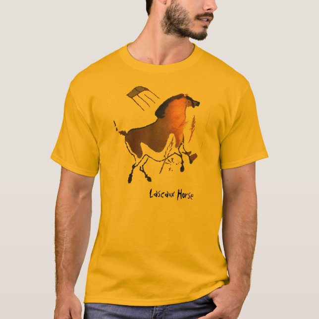 Camiseta Cavalo de Lascaux (Frente)