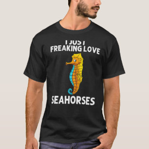 Camiseta Cavalo De Mar legal Para Homens Mulheres Oceânicas