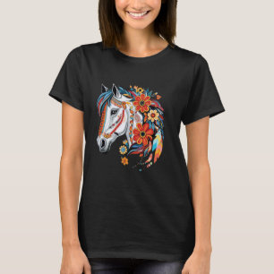 Camiseta Cavalo de Montaria Percheron Mãe Equitação Cavalei