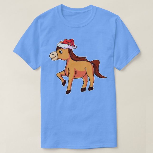 Camiseta Cavalo de Natal (Frente do Design)