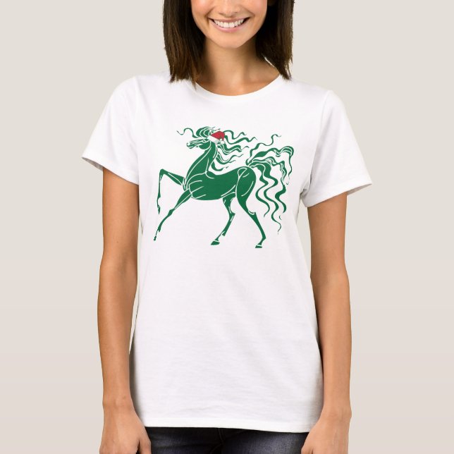 Camiseta Cavalo de Natal (Frente)