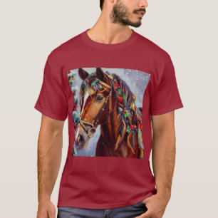 Camiseta Cavalo de Natal 2