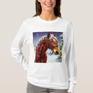 Camiseta Cavalo de Natal 3