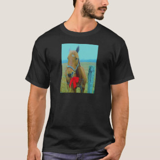 Camiseta Cavalo de Natal retrô