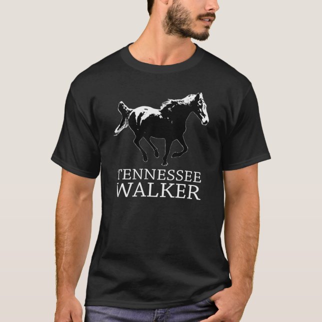 Camiseta cavalo de passeio de tennessee (Frente)