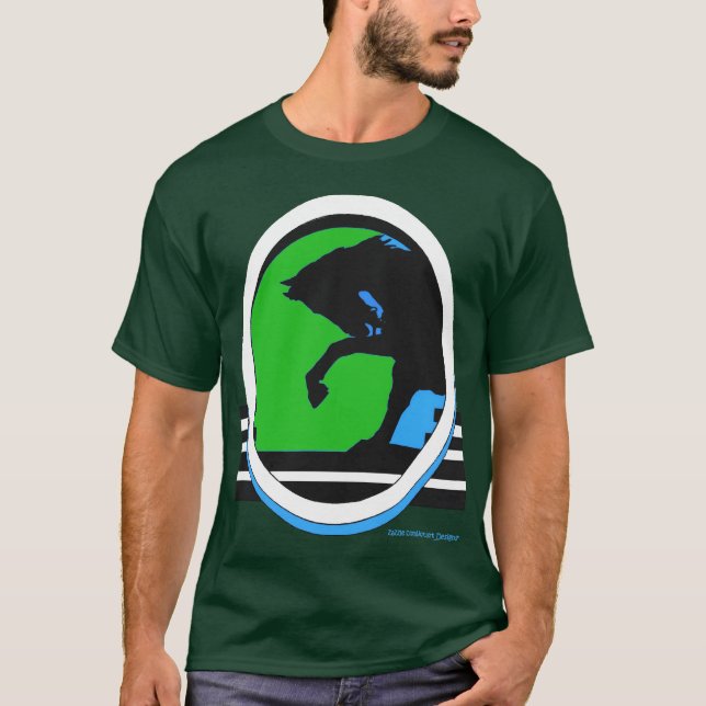 Camiseta Cavalo de todas as cores (Frente)