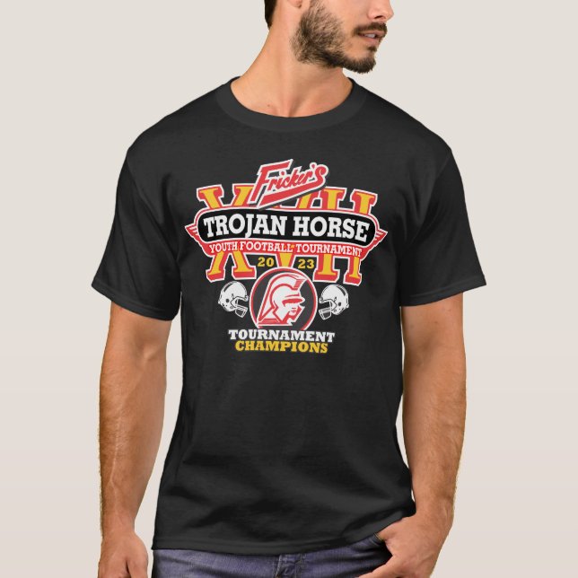 Camiseta Cavalo de Troia 2023 - Campeões do centro de Grove (Frente)