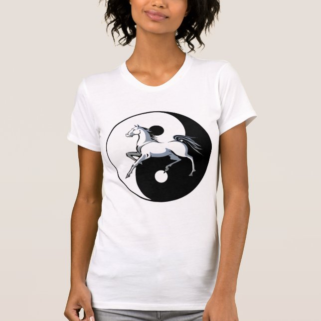 Camiseta Cavalo de Yin Yang (Frente)