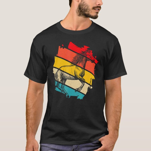 Camiseta Cavalo Dito Engraçado Cavalos (Frente)