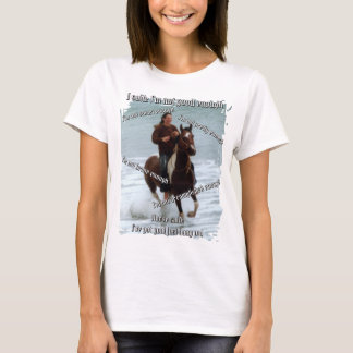 Camiseta Cavalo diz que sou o suficiente
