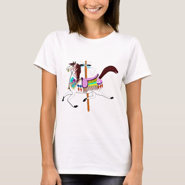 Camiseta Cavalo do carrossel (Frente)