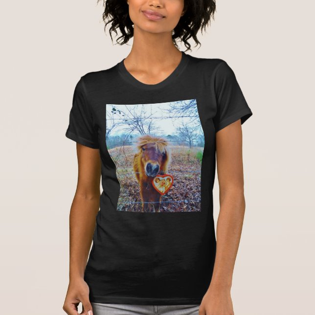 Camiseta Cavalo do Coração do namorados (Frente)