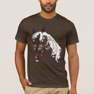 Camiseta cavalo do crânio