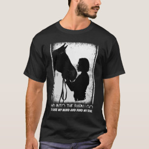 Camiseta Cavalo E Dentro Do Celeiro Eu Vou Ao Perder Da Min