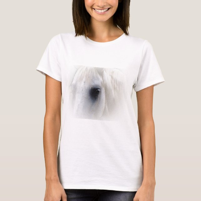 Camiseta Cavalo e Floral (Frente)