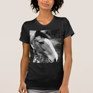 Camiseta Cavalo e Floral