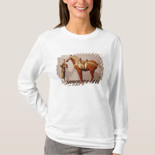 Camiseta Cavalo e noivo, dinastia de Tang