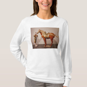Camiseta Cavalo e noivo, dinastia de Tang